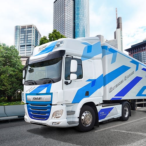 DAF introduces CF Electric with Extended Range