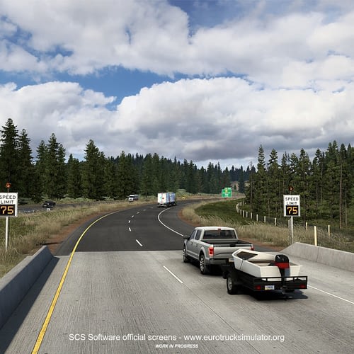 American Truck Simulator – Wyoming Roads